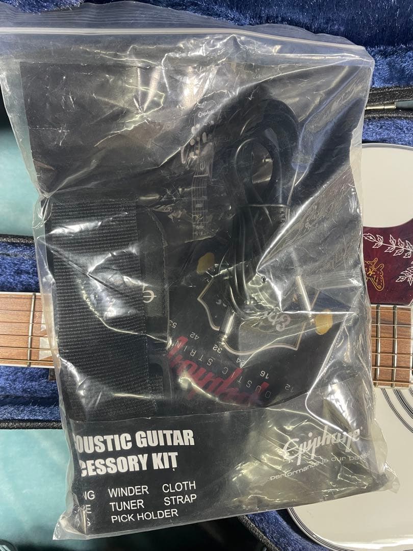 エピフォン　ハミングバード プロ　限定カラー　エレアコ