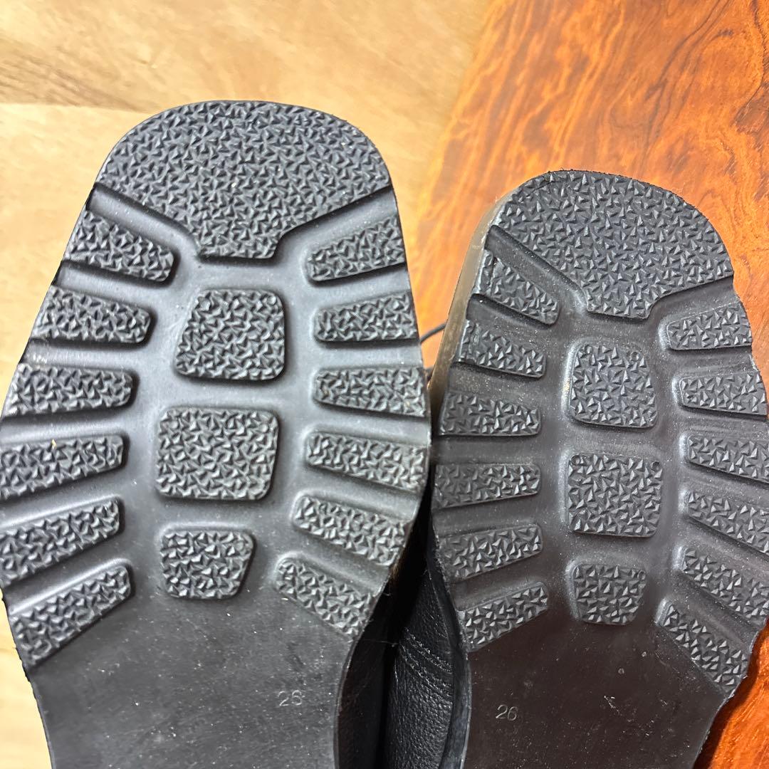 ブラックハイカットブーツ　26㎝　0205o234