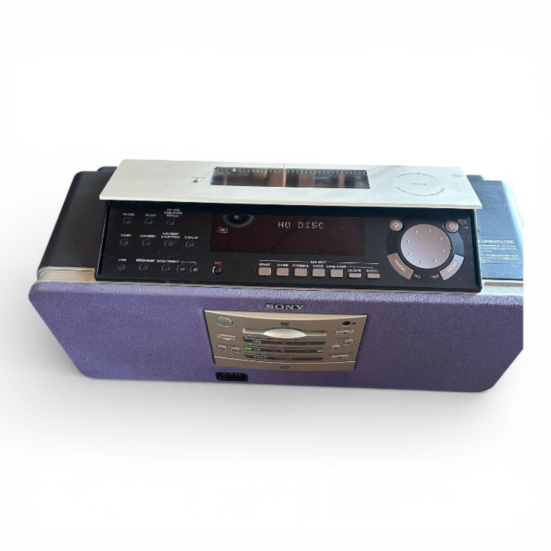 ジャンク品　SONY ZS-M5 / CD MD ソニーMDIO（エム