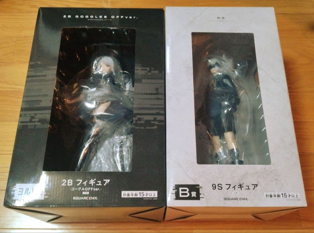 ニーアオートマタ 放送記念くじ 2B 9S フィギュア セット