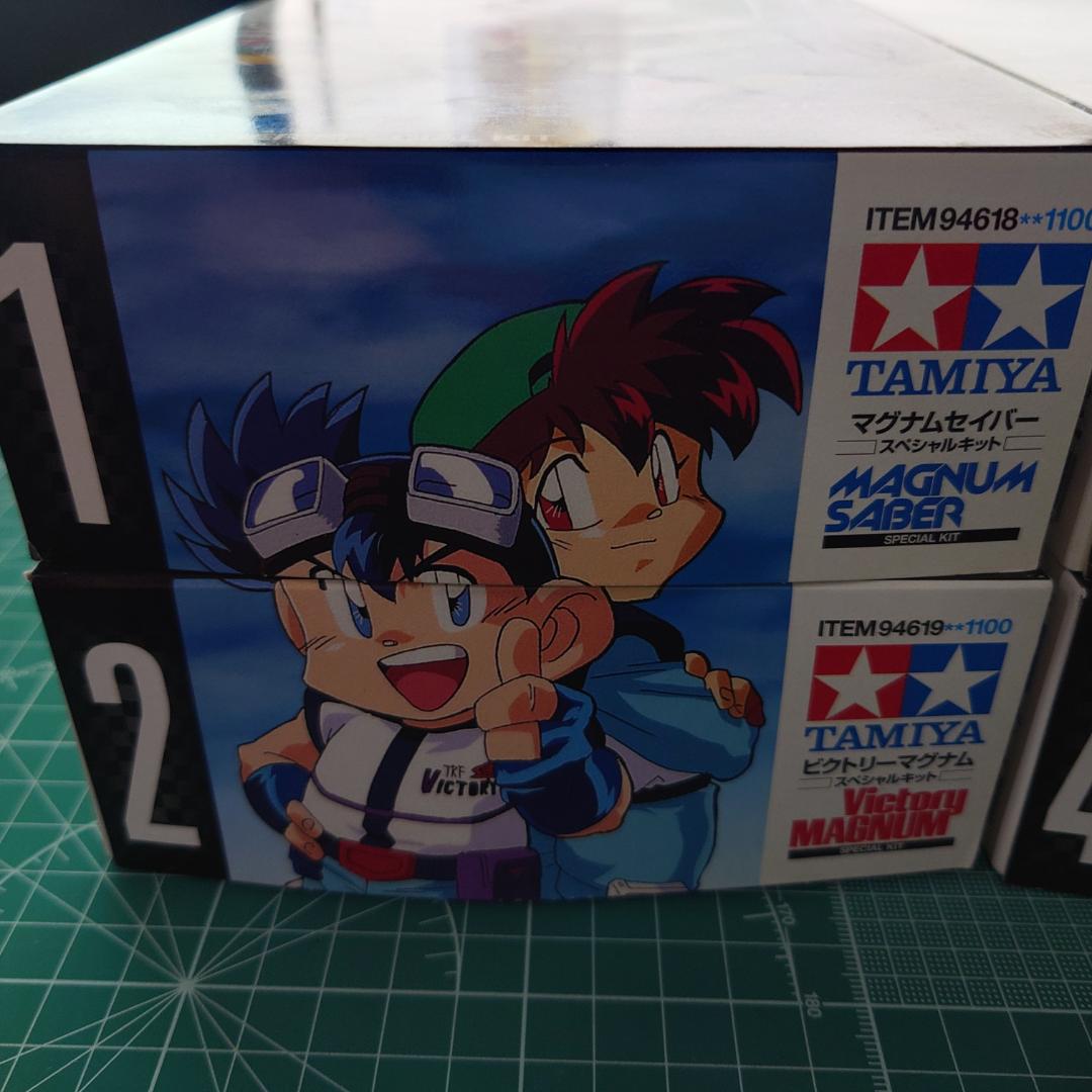 ミニ四駆　爆走兄弟レッツ＆ゴー　スペシャルキット4個セット