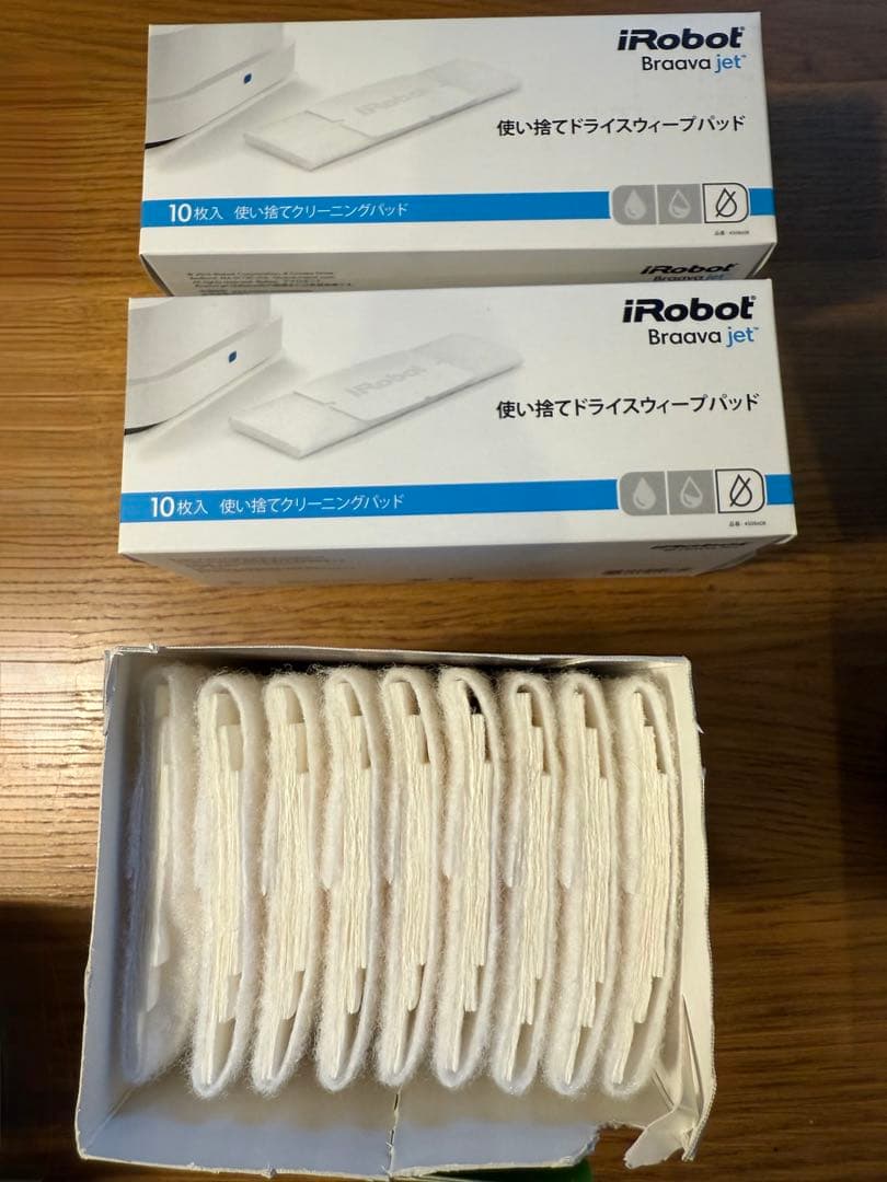 iRobot Braava jet 240本体とパッド８０枚セット