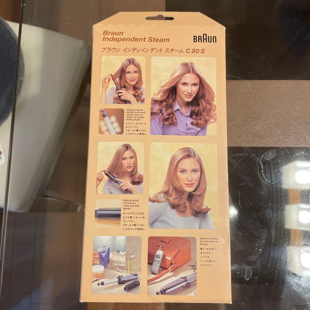 お値下げ☆新品☆ ブラウンコードレス　ヘアスタイラー　別売カートリッジ付き