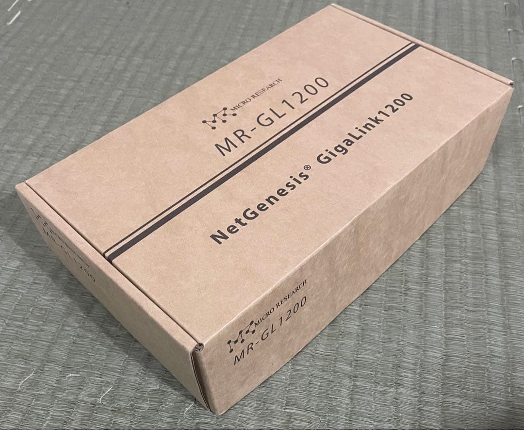 マイクロリサーチ　NetGenesis MR-GL1200 ルーター