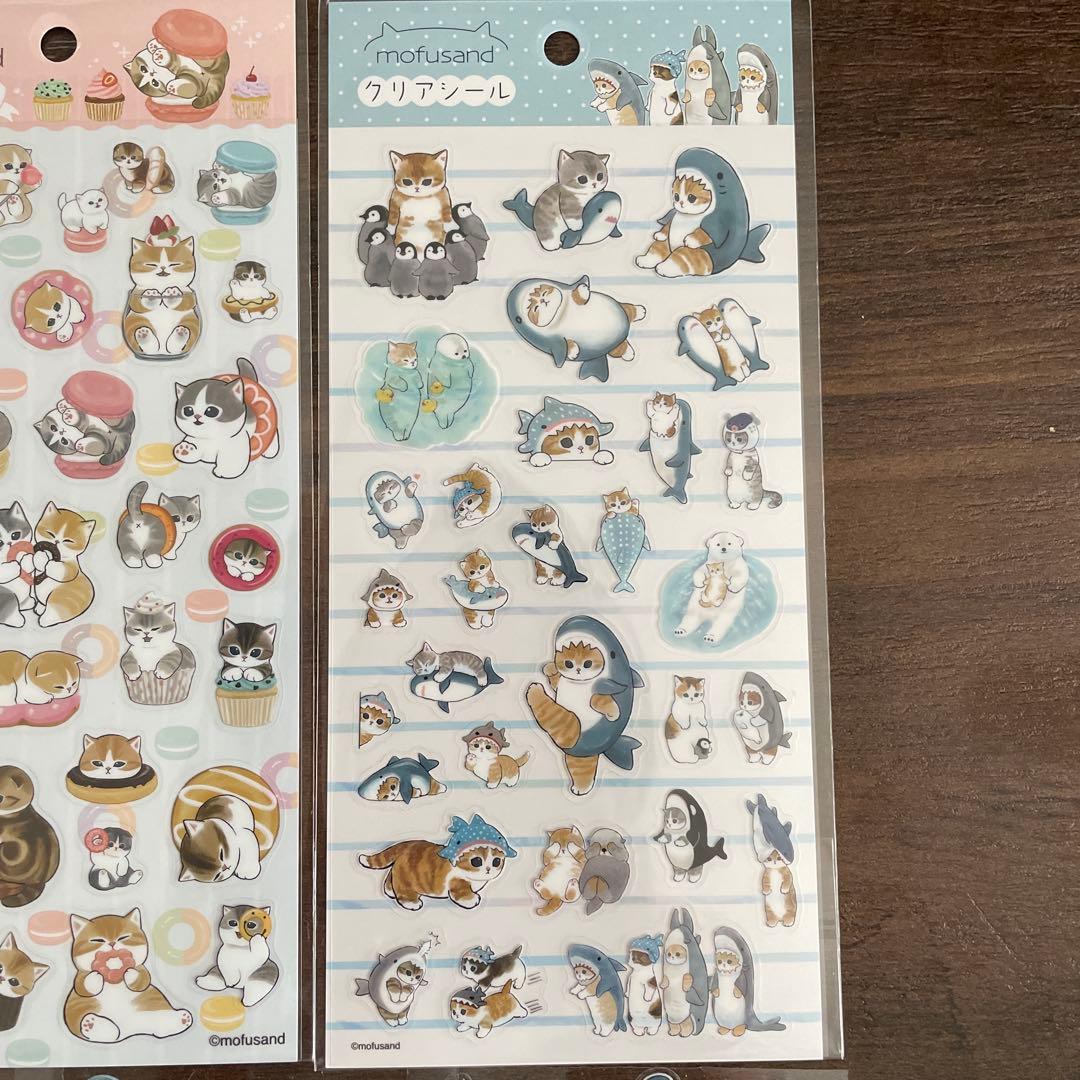 モフサンド　ボンボンドロップシール　クリアシール