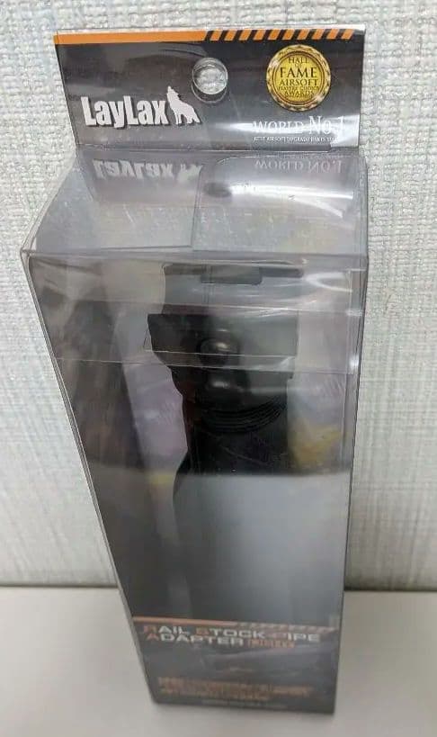 LayLax ライラクス レイル ストックパイプ アダプター 黒