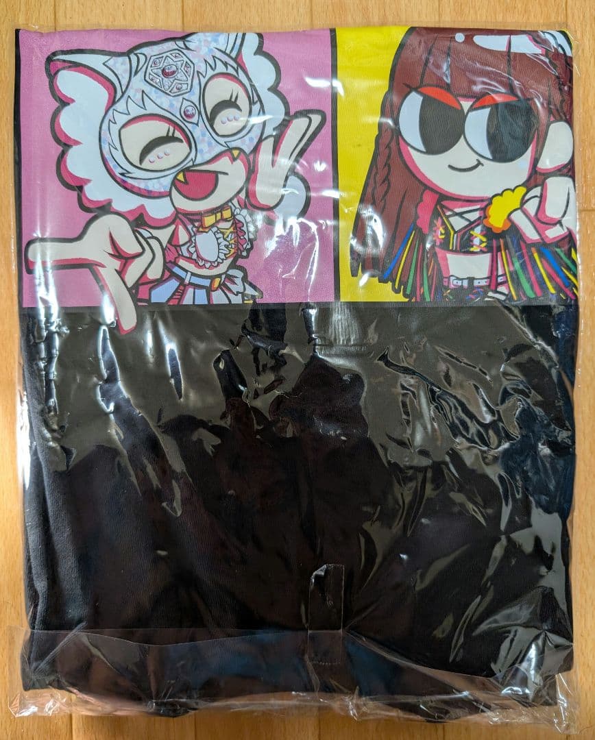 スターダム　NEO GENESIS ミニキャライラストTシャツ　Lサイズ