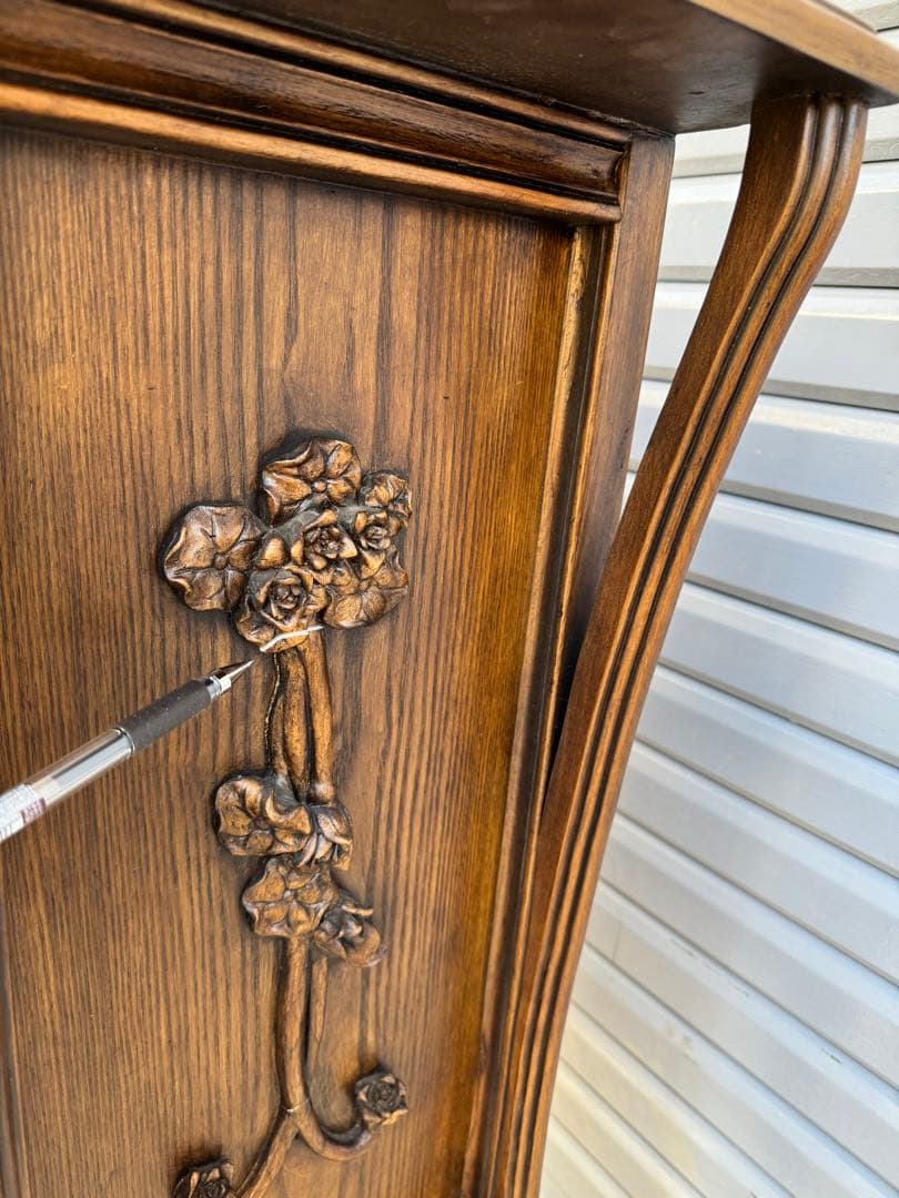 希少　ミエールガレ 調　アール・ヌーボー　チェスト　コンソール