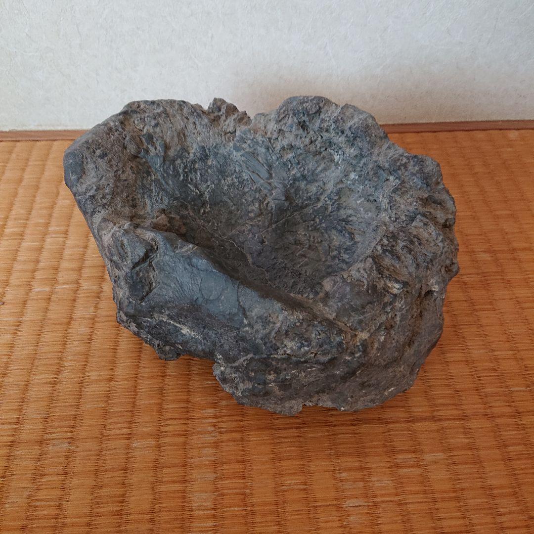愛媛 宇和島 抹香石 4.0㎏ 溜まり石 天然石 鑑賞石