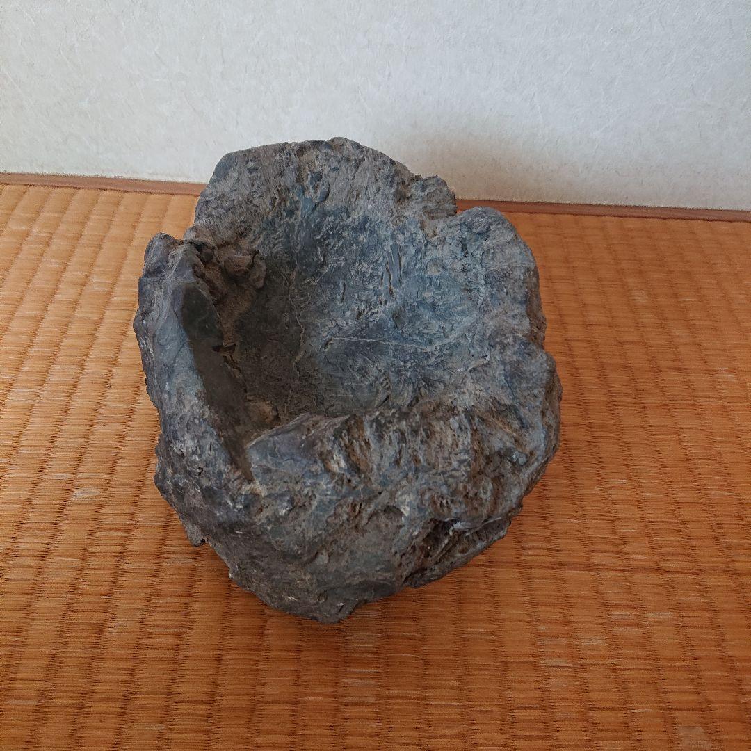 愛媛 宇和島 抹香石 4.0㎏ 溜まり石 天然石 鑑賞石