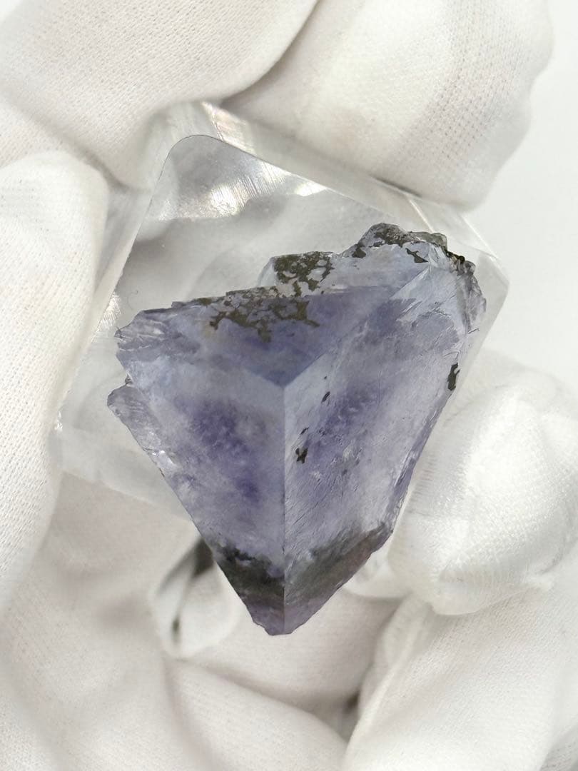 フローライト　浙江省産蛍石　原石　鉱物標本　美品　水晶　隕石　天然石　ゾーニング
