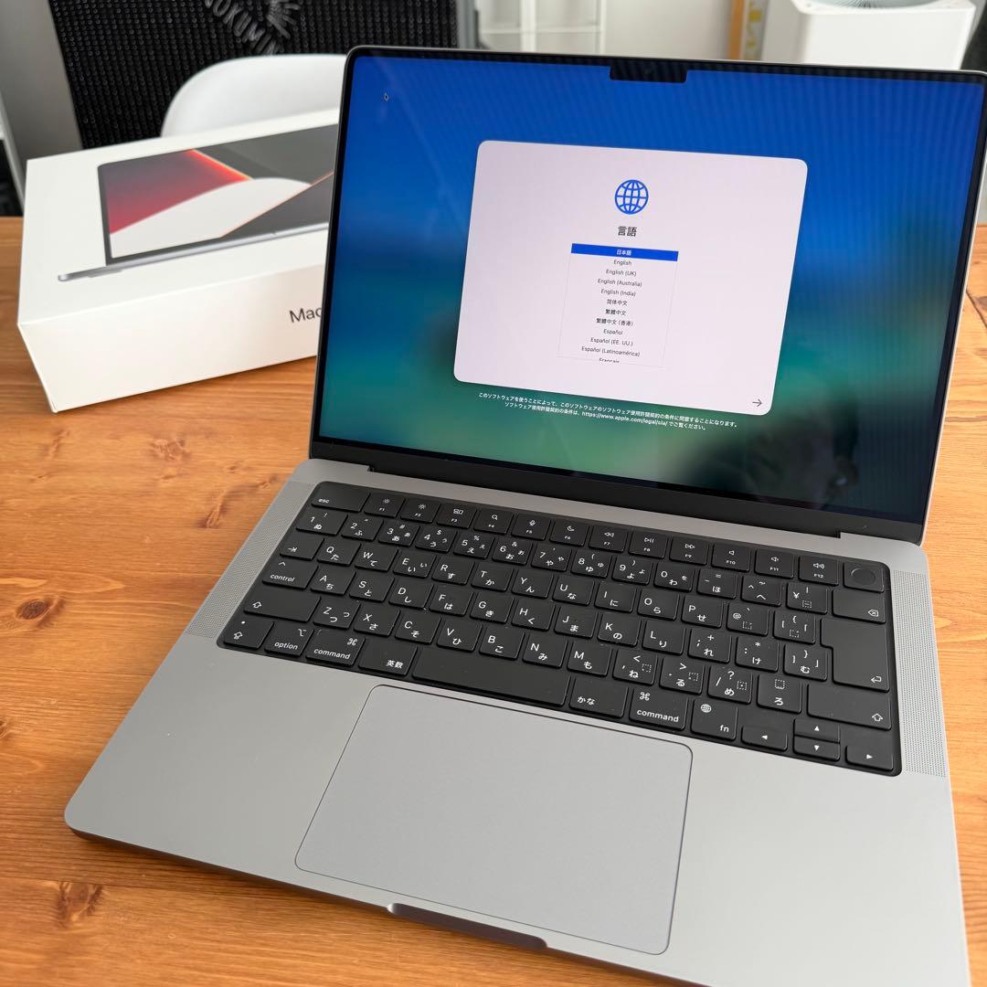 MacBook Pro 14インチ M1 Pro 16GB 1TB 日本語JIS