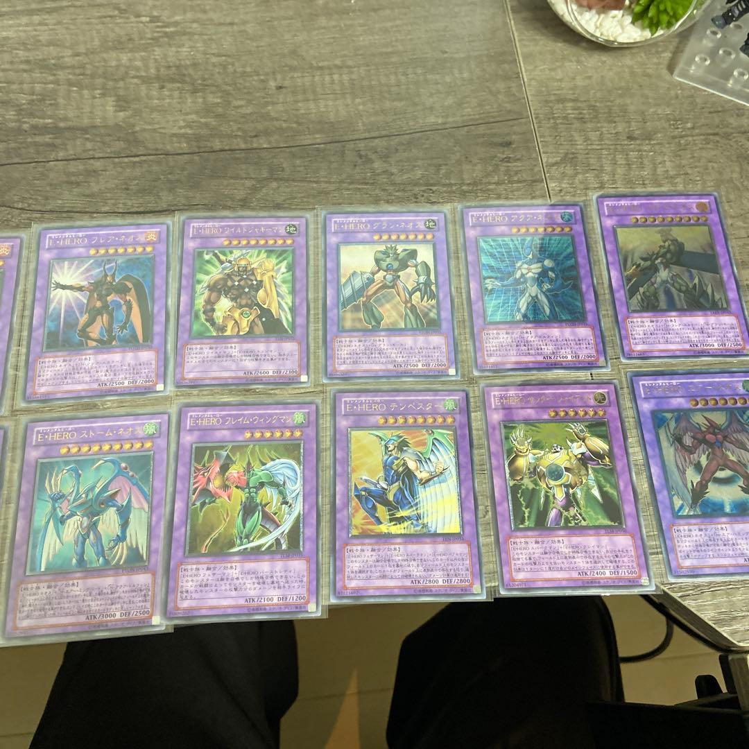 メ*ル様 遊戯王　E•HERO レリーフ　まとめ売り18枚