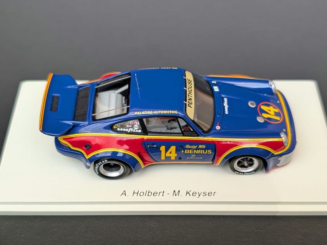 スパーク 1/43 ポルシェ 911 RSR Sebring 1976年優勝