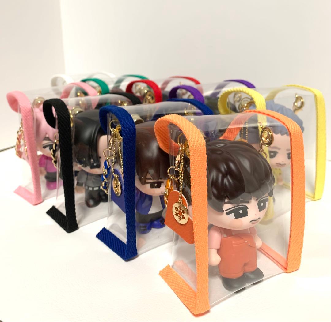 なぴまる　すのチルソフビポーチ　青　4点　Man 渡辺翔太