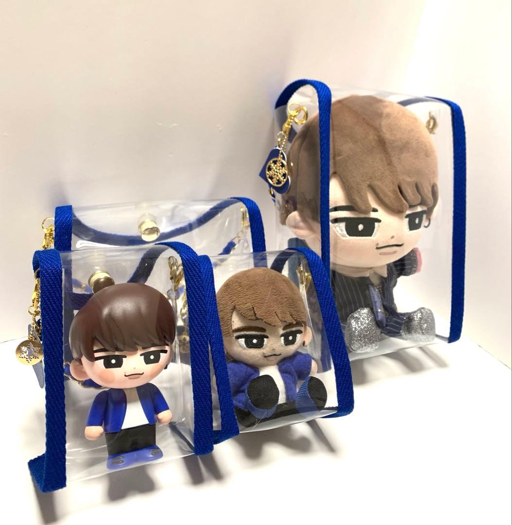 なぴまる　すのチルソフビポーチ　青　4点　Man 渡辺翔太