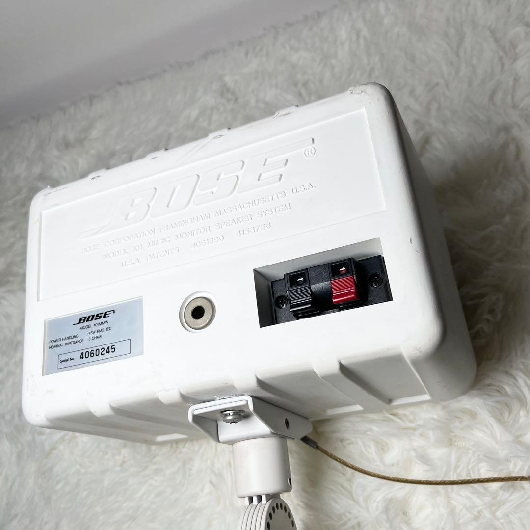 BOSE 壁掛けスピーカー ホワイト　101MMW