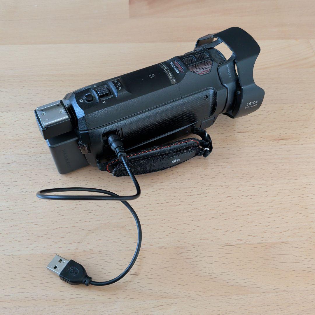 Panasonic 4K 25倍ズームビデオカメラ