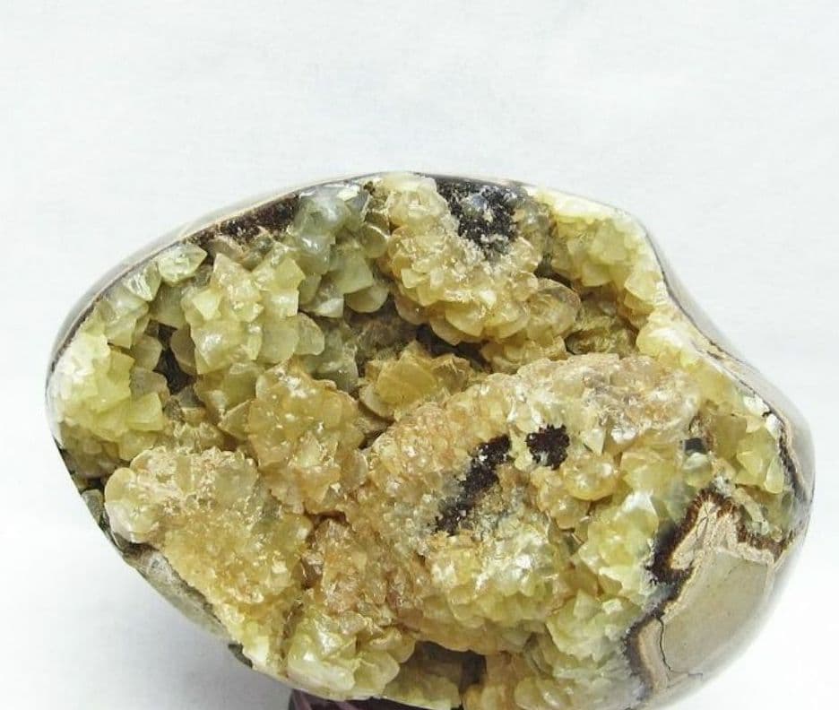 激ヤバ　マダガスカル産タートルジャスパー カルサイト共生 [T762-1648]