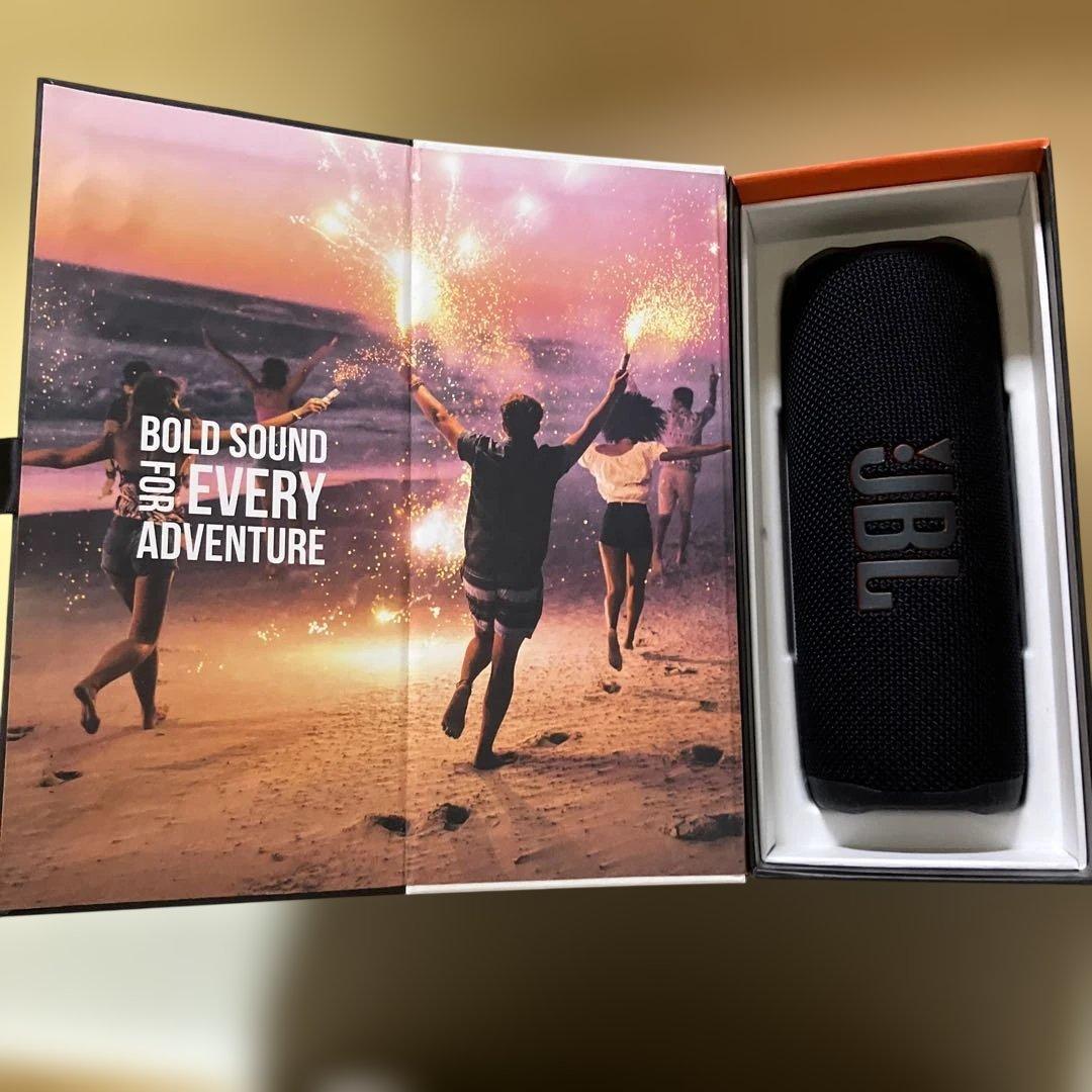 【箱付き】JBL FLIP6 ワイヤレススピーカー ブラック