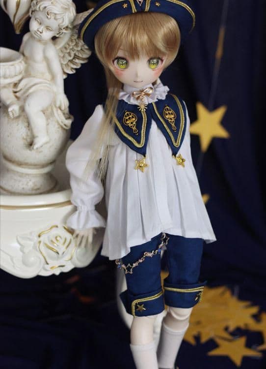 YH38　BJD　1/4　ドール 衣装 日常  6点セット ハンドメイド