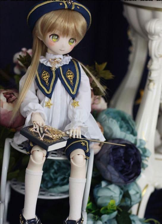 YH38　BJD　1/4　ドール 衣装 日常  6点セット ハンドメイド