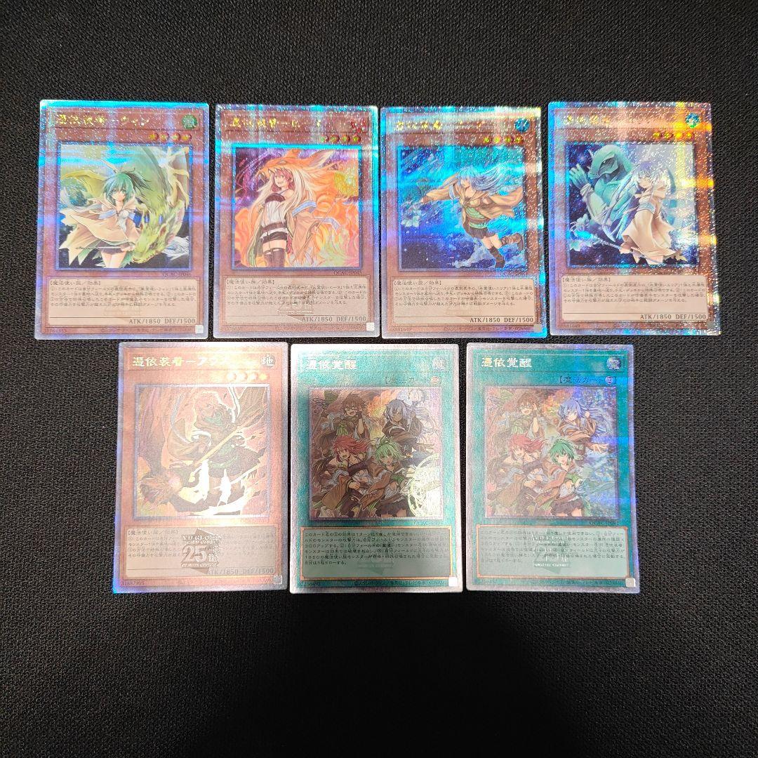 憑依装着　憑依覚醒　高レアリティセット　絵違い　25th　クオシク