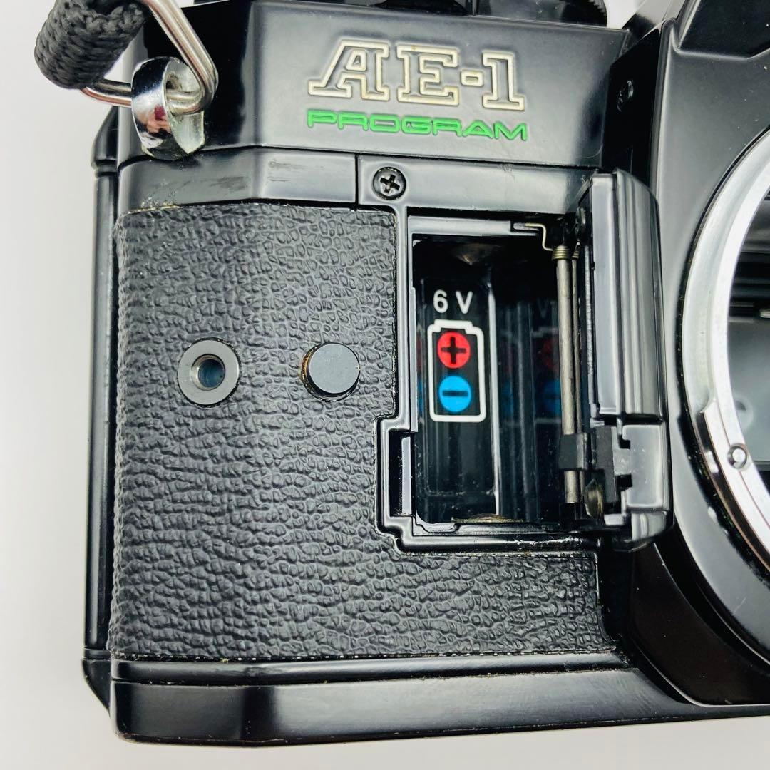 020 Canon AE-1 PROGRAM 黒 フィルムカメラ キヤノン