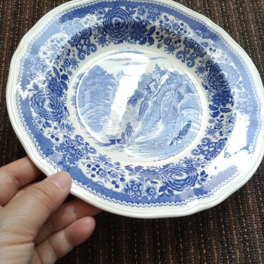 【美品】ビレロイ&ボッホ　ブルゲンラント　スープ皿　２客セット