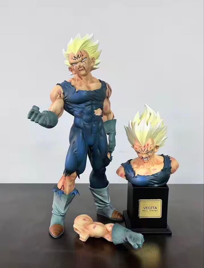 ひ*で様 ドラゴンボール 魔人ベジータ ガレージキット フィギュア　即日発送⭐️