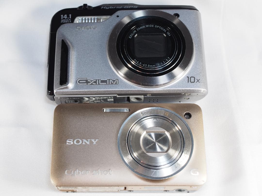 【2台セット】SONY DSC-WX5　CASIO EX-H20G【ジャンク】