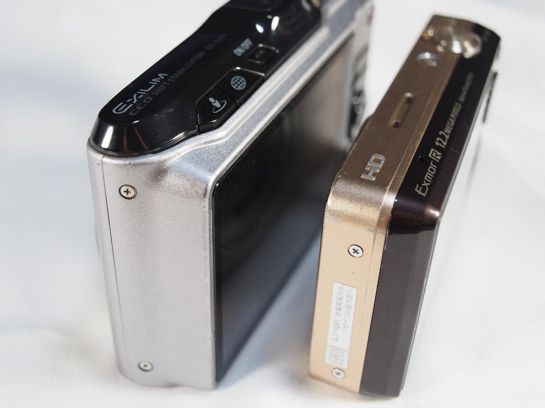 【2台セット】SONY DSC-WX5　CASIO EX-H20G【ジャンク】