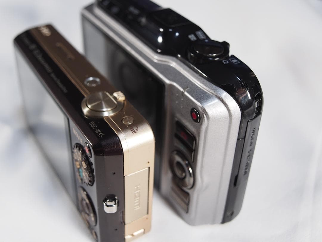 【2台セット】SONY DSC-WX5　CASIO EX-H20G【ジャンク】