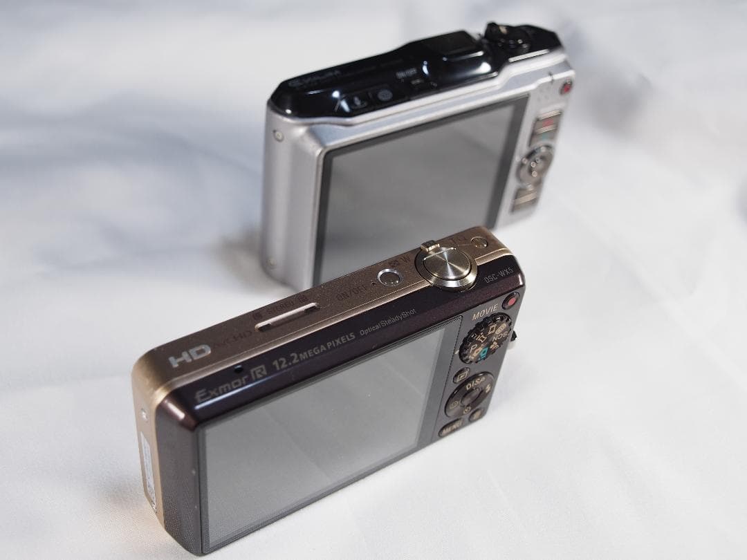 【2台セット】SONY DSC-WX5　CASIO EX-H20G【ジャンク】