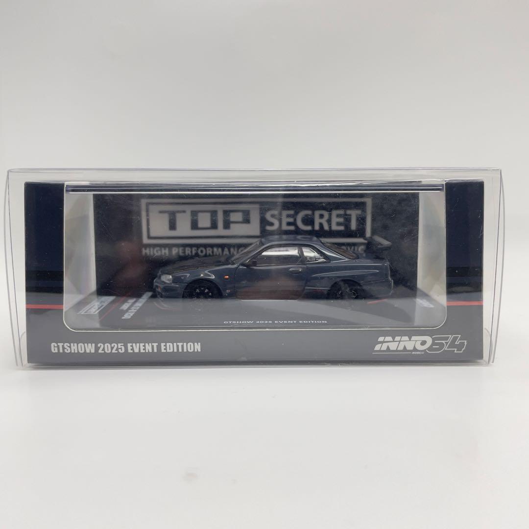 イノモデル 1/64 TOPSECRET GTR R34 GTSHOW2025