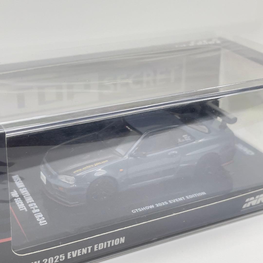 イノモデル 1/64 TOPSECRET GTR R34 GTSHOW2025
