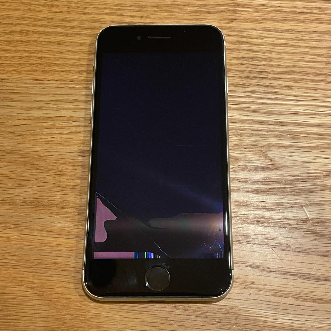 ジャンク品 iPhone SE 第3世代 画面不良 128GB スターライト