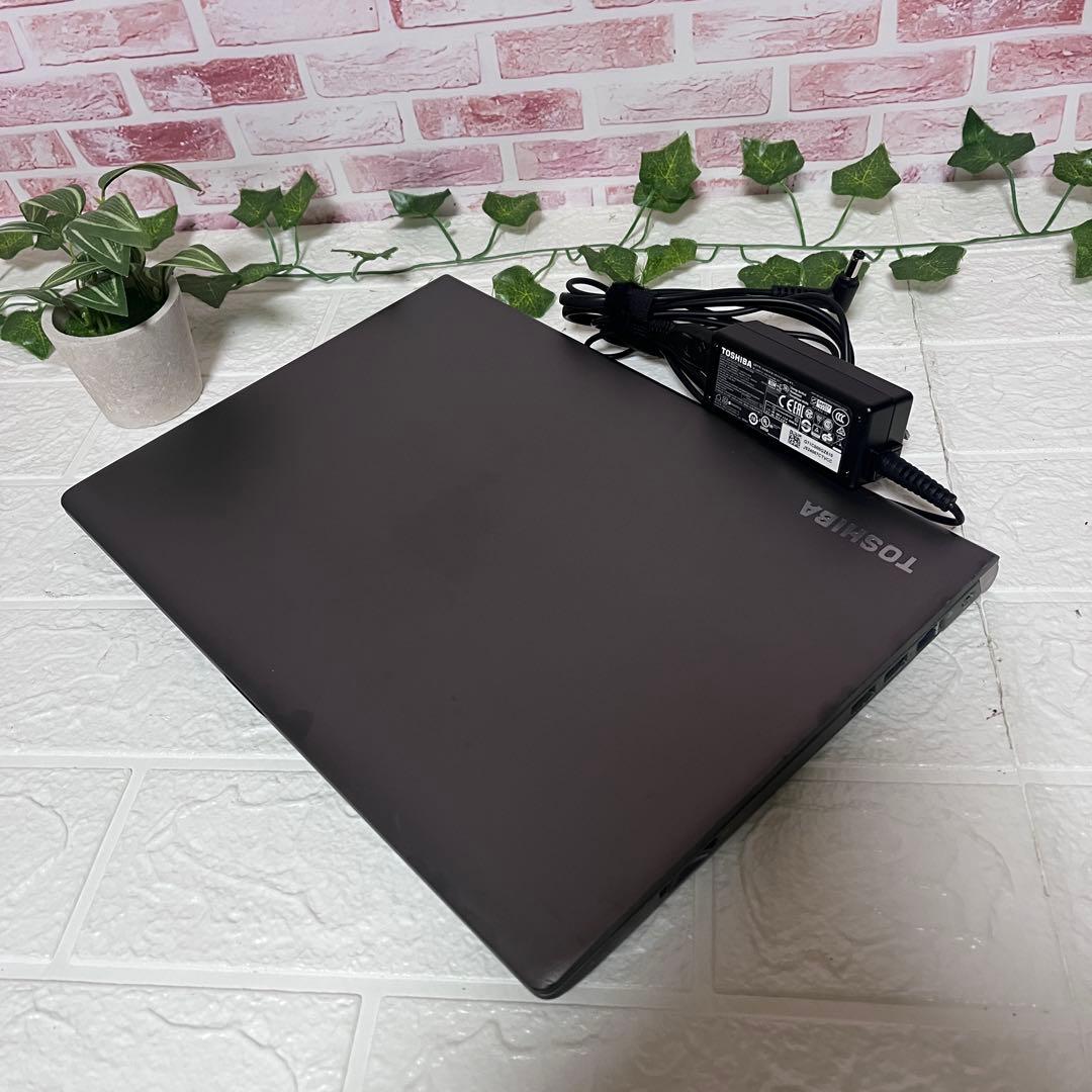 ★中古東芝 SSD128GB メモリ16GB★R63/D ノートPC135