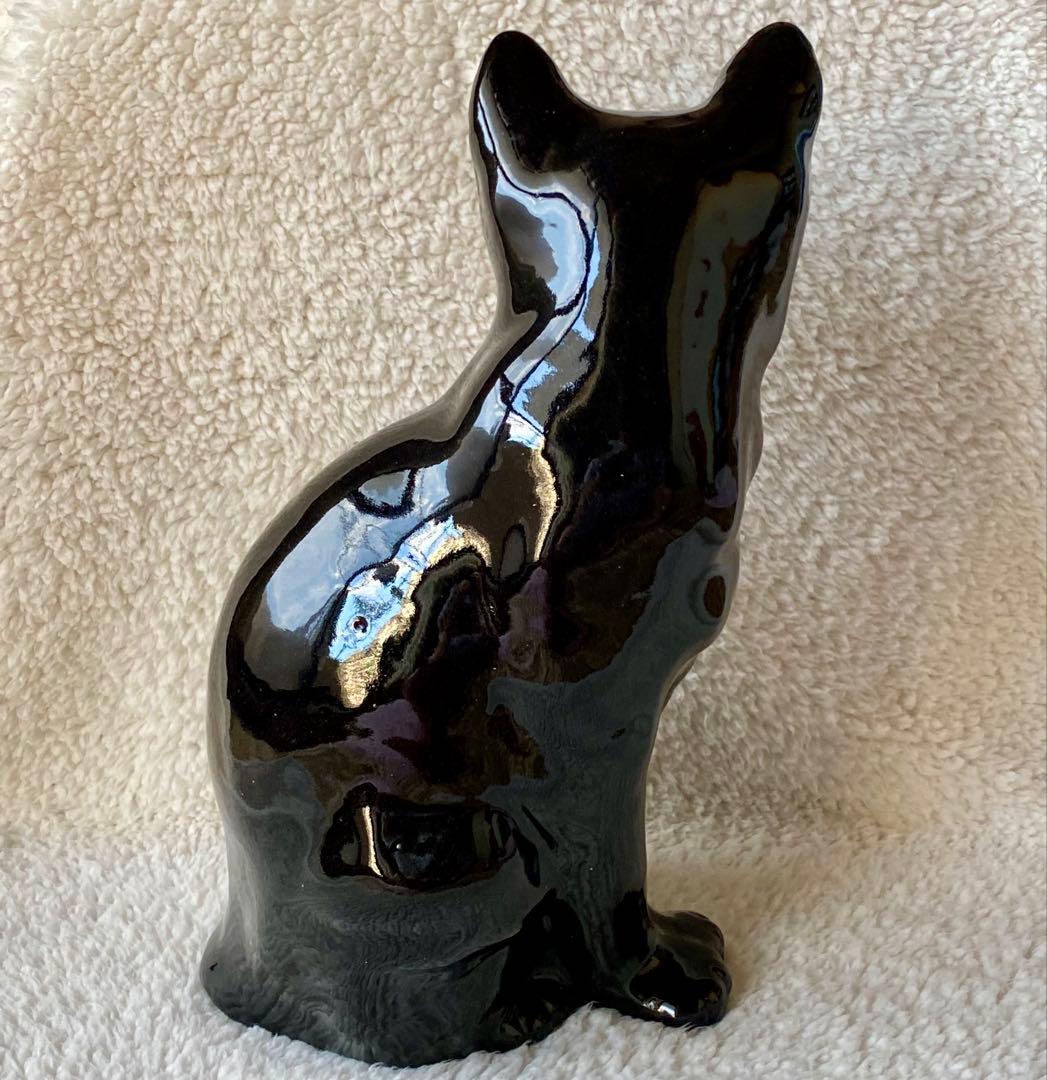 サイズ6 ウィンスタンレイキャット　ケンジントンキャット　お座り黒猫　美品❣️