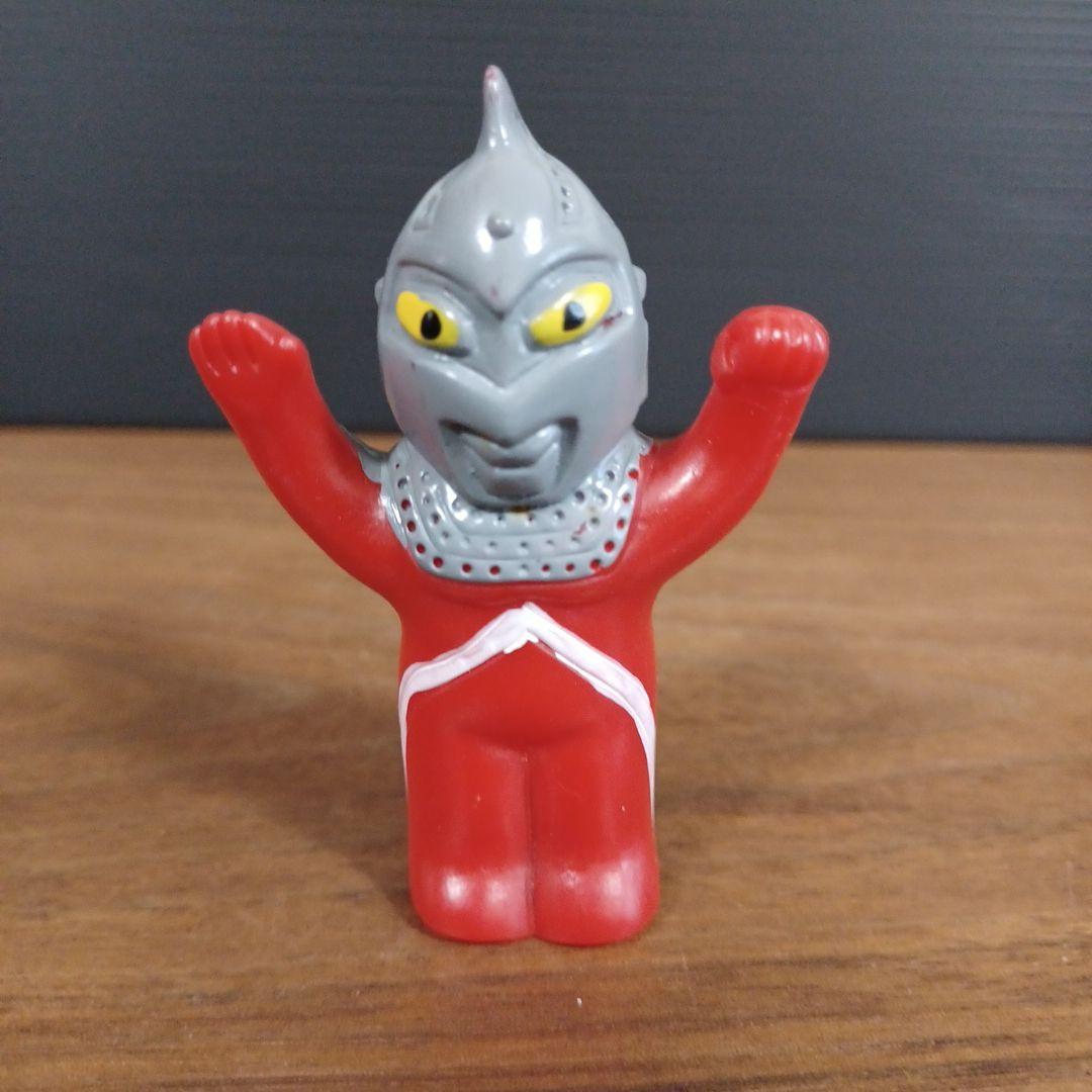 「ウルトラマン」「ウルトラセブン」風ソフビ指人形　2体セット