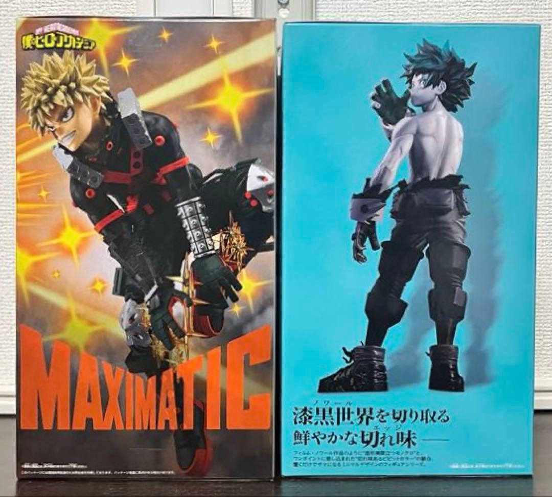 僕のヒーローアカデミア　緑谷出久　爆豪勝己　フィギュア　2体セット