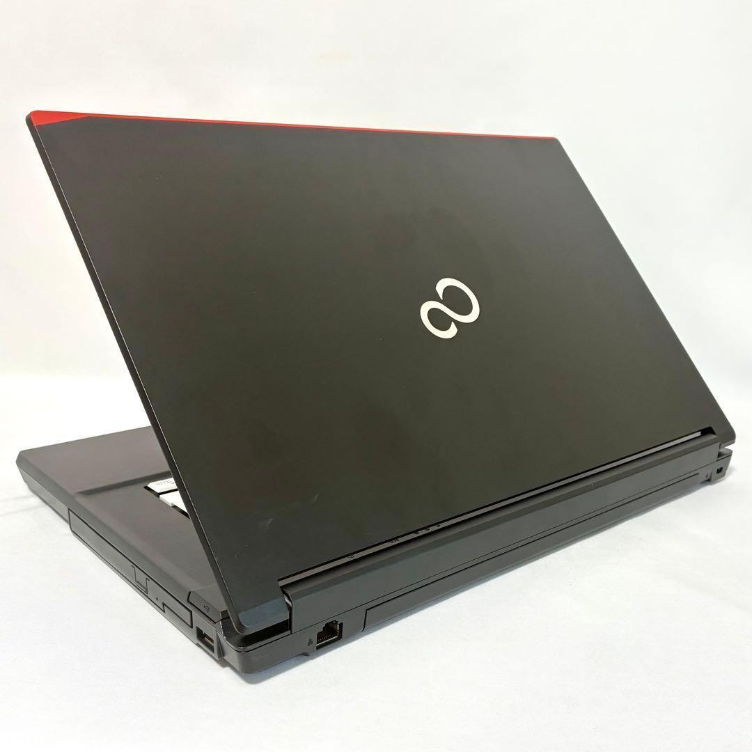 富士通 LIFEBOOK A576P SSD120GB ノート パソコン Win