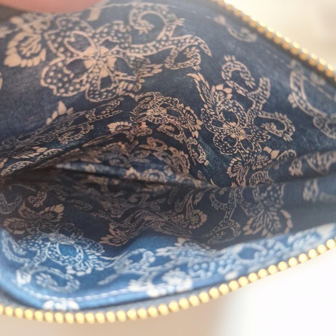 美しい女性パネル生地　ハンドメイド　ポーチ