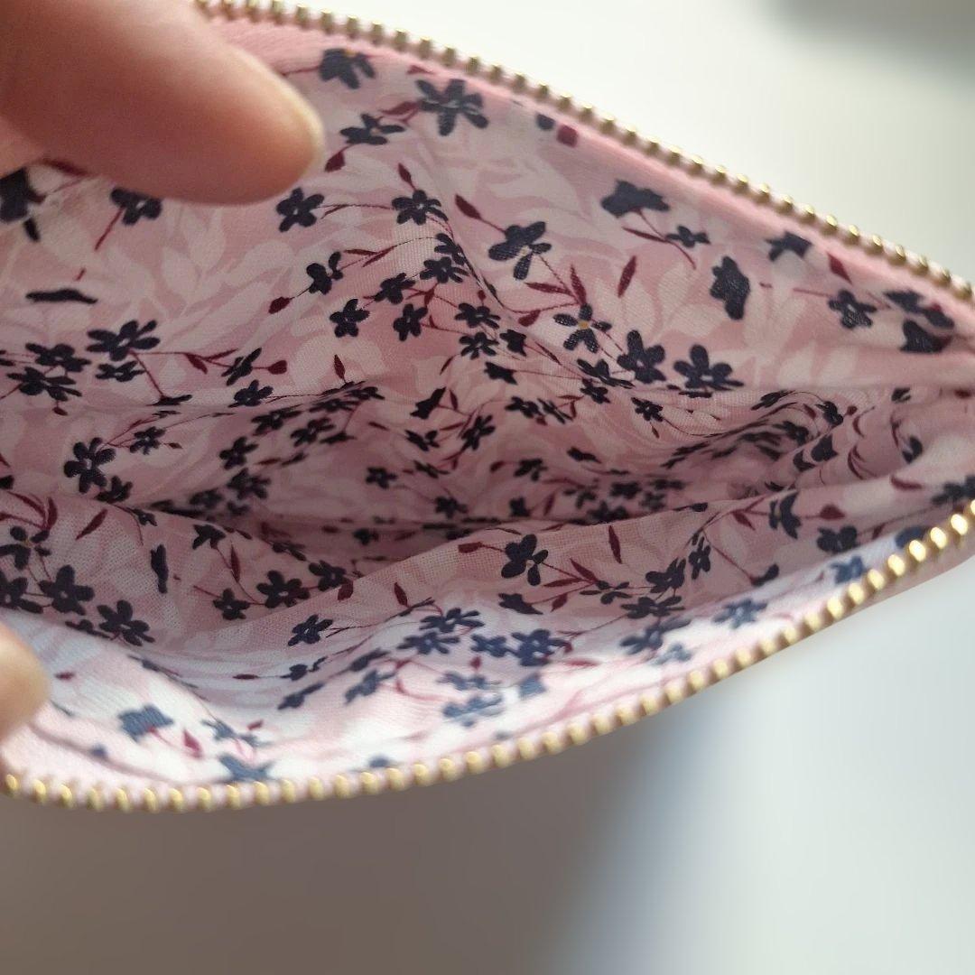 美しい女性パネル生地　ハンドメイド　ポーチ