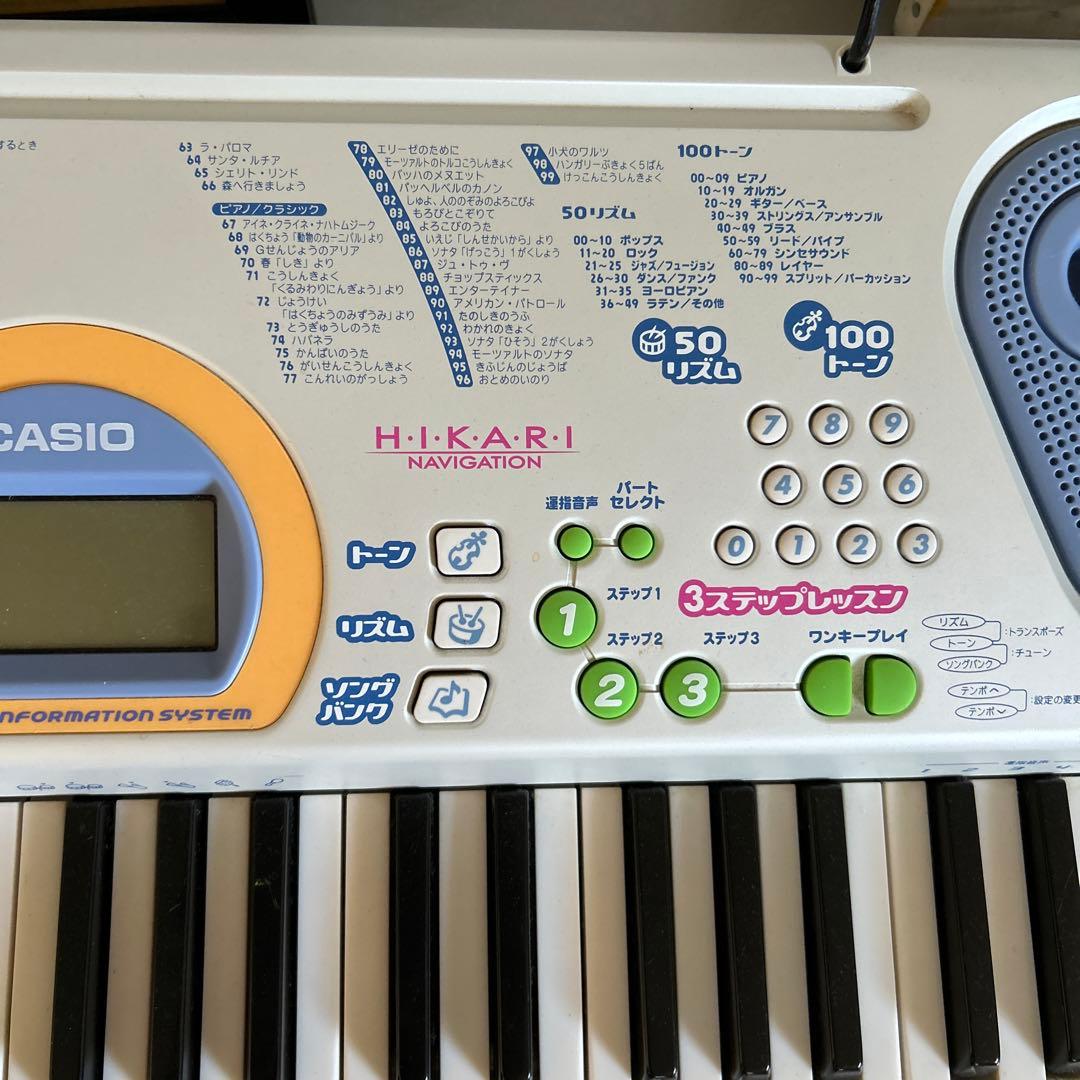CASIO カシオ　電子ピアノ　電子キーボード　LK-101⭐️鍵盤が光る・良品⭐️