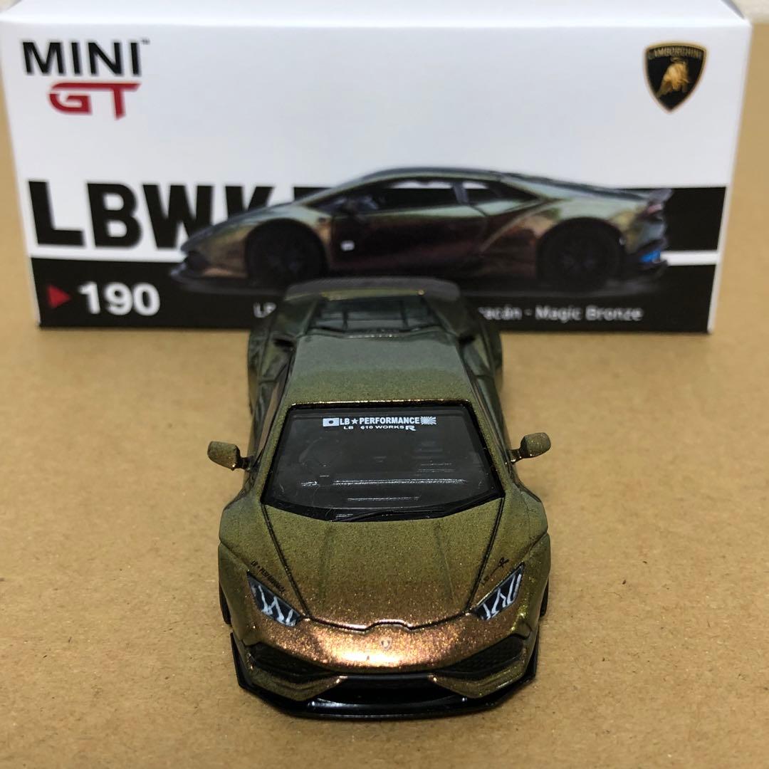 MINI GT ミニGT　LBWK　ランボルギーニ ウラカン　マジック ブロンズ