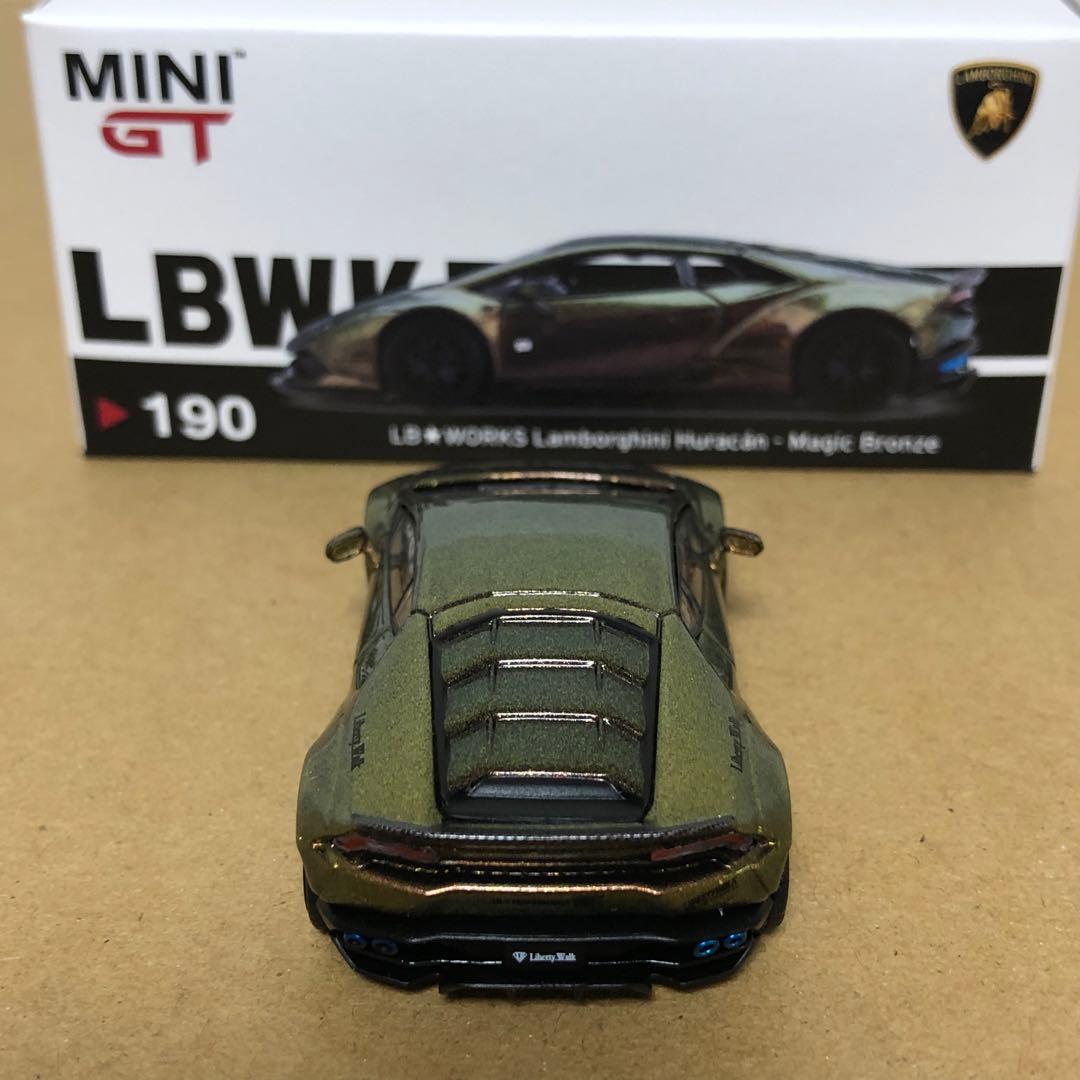 MINI GT ミニGT　LBWK　ランボルギーニ ウラカン　マジック ブロンズ