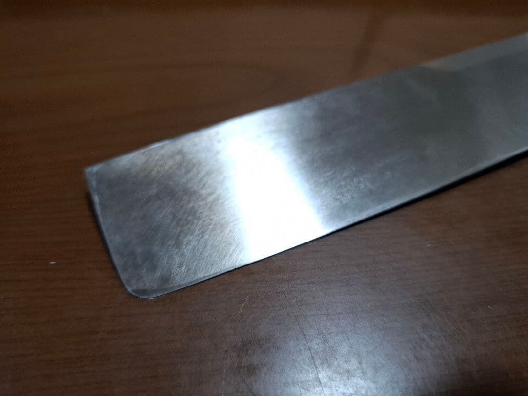 堺 刀司　菜切り包丁　全長31.7cm 刃渡り17cm 厚み 5mm 木柄