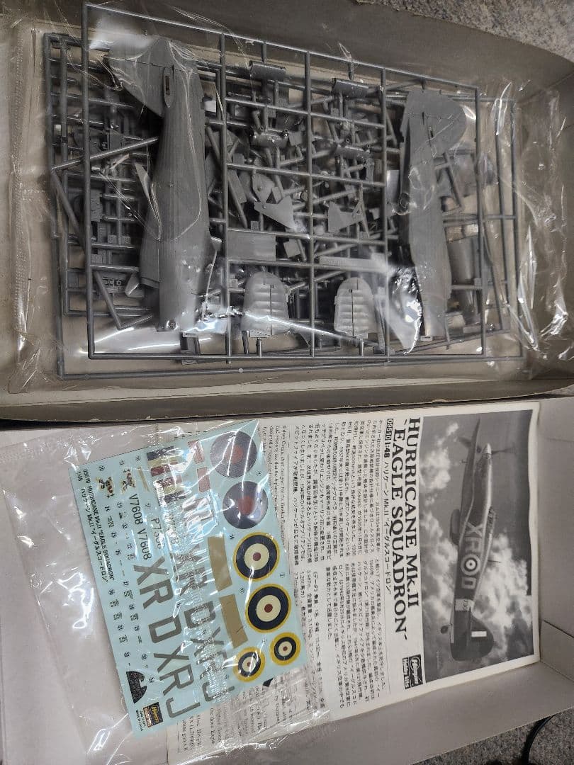 ハセガワ1/48戦闘機プラモデル6個セット
