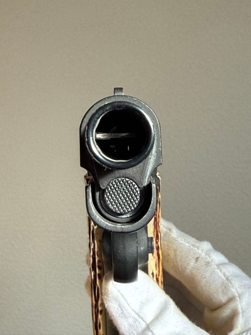 マルシン コルト M1911A1 HW ガバメント 象牙風グリップ モデルガン